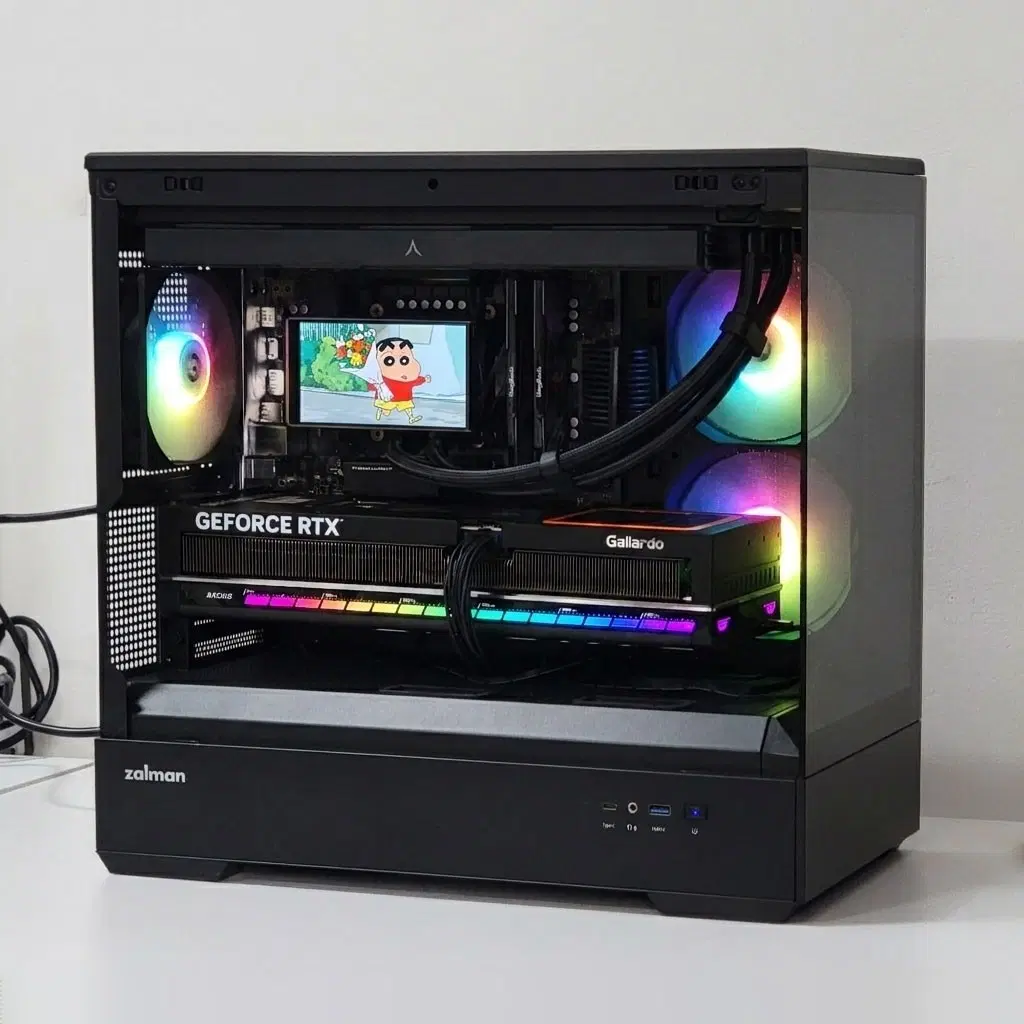 9800X3D 5080 컴퓨터 본체 아이온2 배그 싸이버펑크