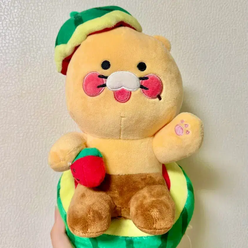 카카오프렌즈 수박 춘식이 인형
