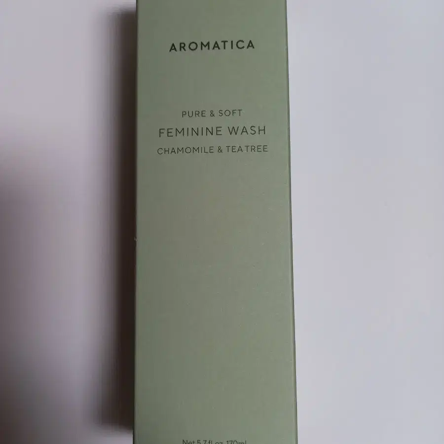 아로마티카 퓨어 앤 소프트 페미닌 워시 캐모마일 티트리 170ml