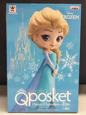 반프레스토 Q posket Disney Characters Elsa 엘사 보통 컬러