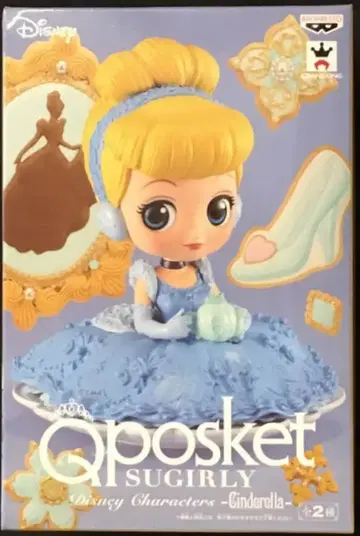 반프레스토 Q posket SUGIRLY Disney Characters Cinderella 신데렐라 A/파랑
