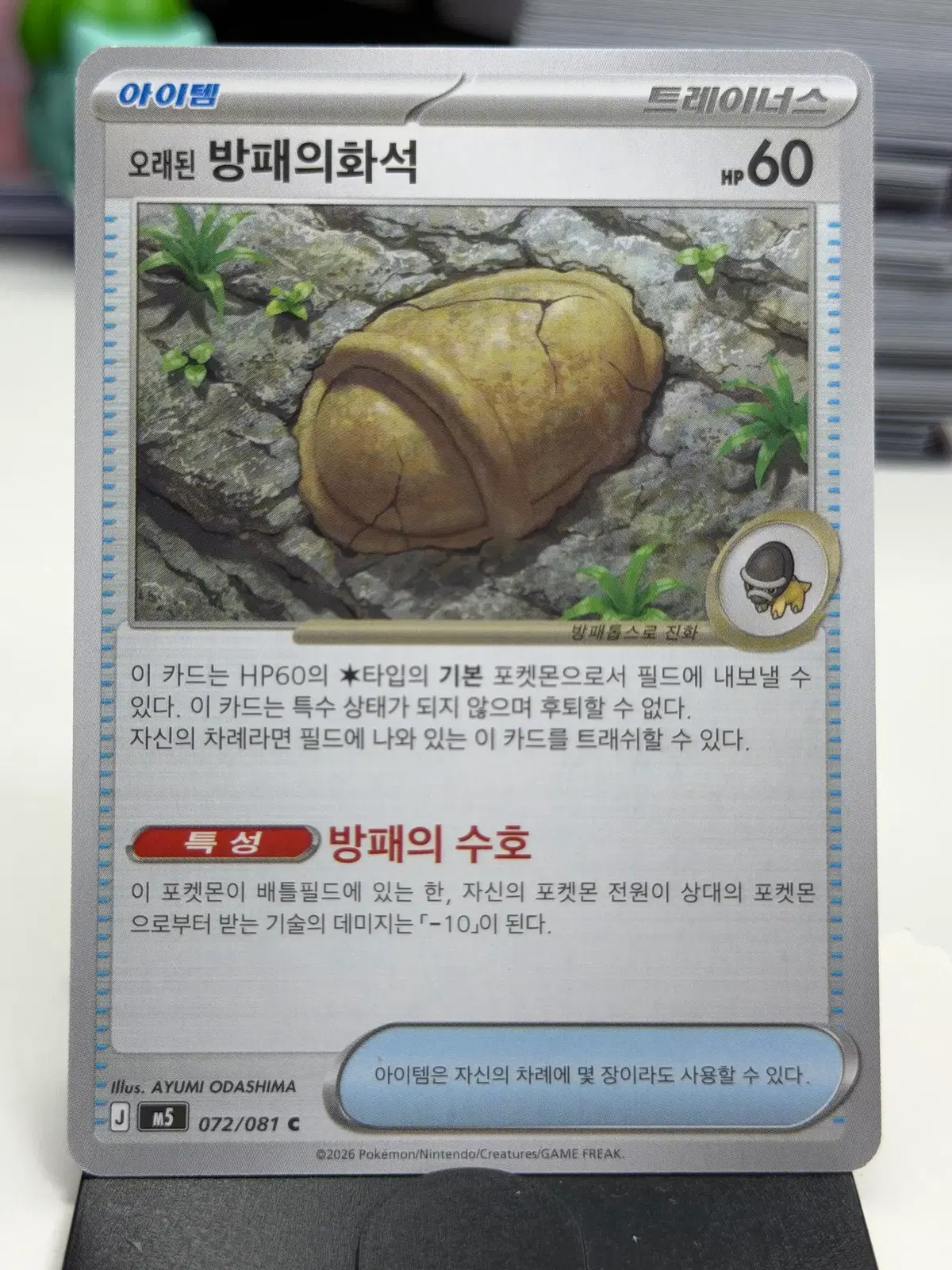 방패의화석 M5 072/081 C (300)원