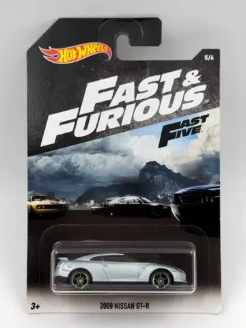 MATTEL 패스트 & 퓨리어스 핫휠 2009 닛산 GT-R (실버) FKF14