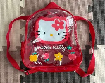 헤이세이 레트로 산리오 헬로키티 비닐제 백팩