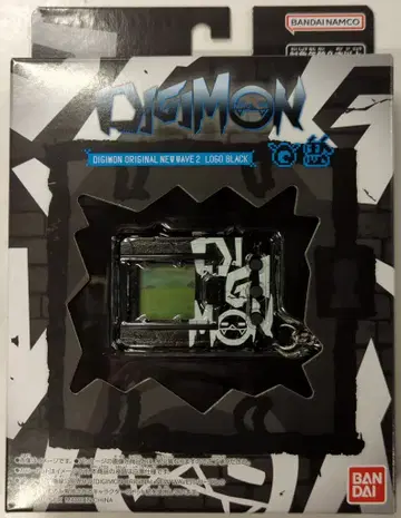 반다이 DIGIMON ORIGINAL NEW WAVE 2 디지털 몬스터 로고 블랙
