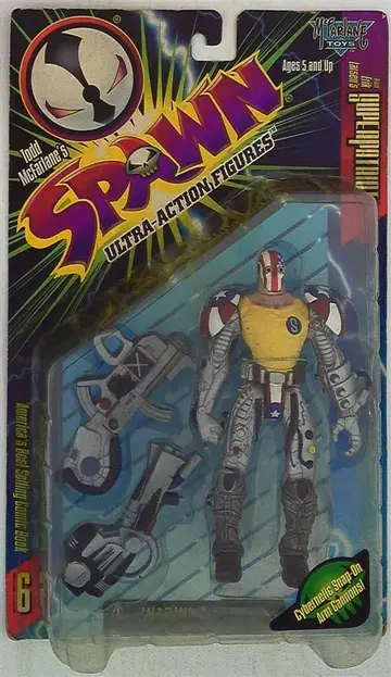McFARLANE TOYS 시리즈 6 슈퍼패트리어트 (보통) 6인치
