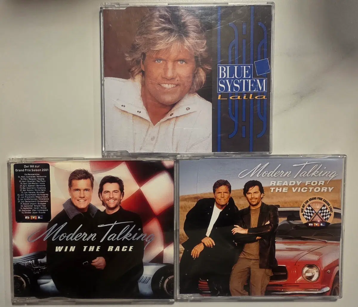 모던토킹 Modern Talking 블루 시스템 Bkue System 수입 싱글 CD 3종류