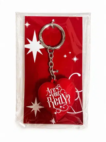 야마다 료스케 Are You Red.Y? 로고 키링