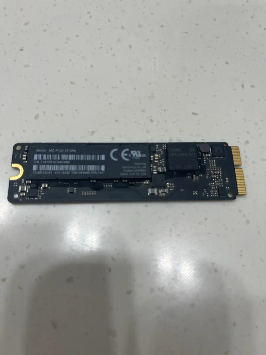 맥북프로 SSD 512GB MZ-JPU512T