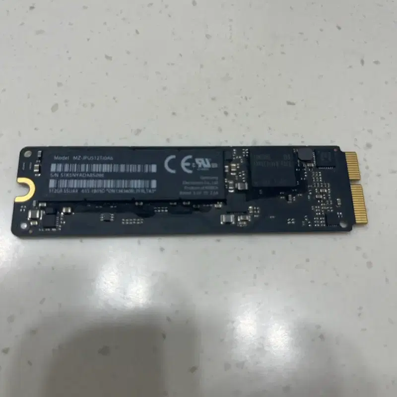 맥북프로 SSD 512GB MZ-JPU512T