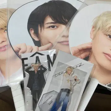 timelesz 시노즈카 다이키 부채 3개 아크릴 스탠드 2개 세트