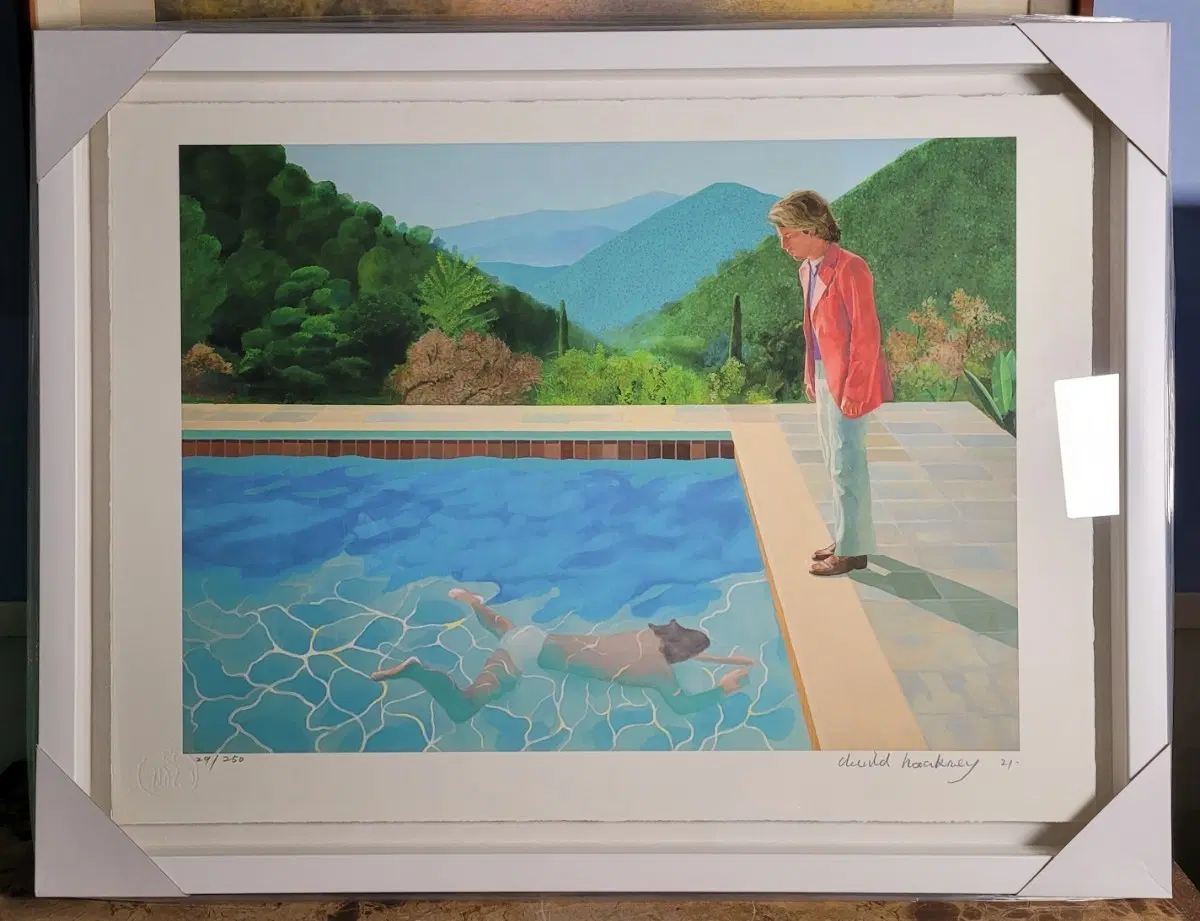 데이비드 호크니 그림 판화 에디션