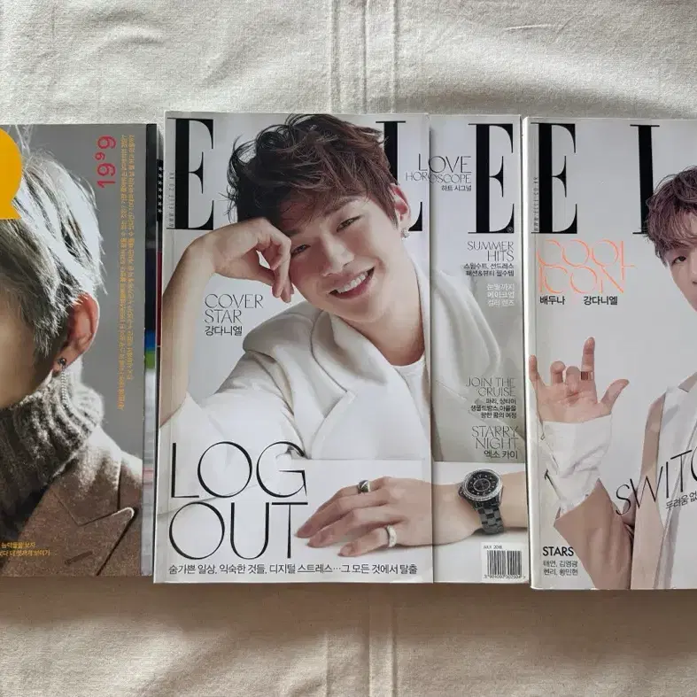 일괄) 워너원 강다니엘 잡지 + 더스프링홈 브랜드북