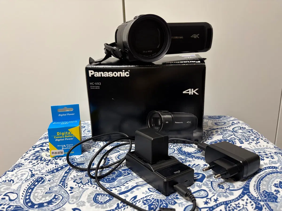 파나소닉 HC-VX3 4K 캠코더