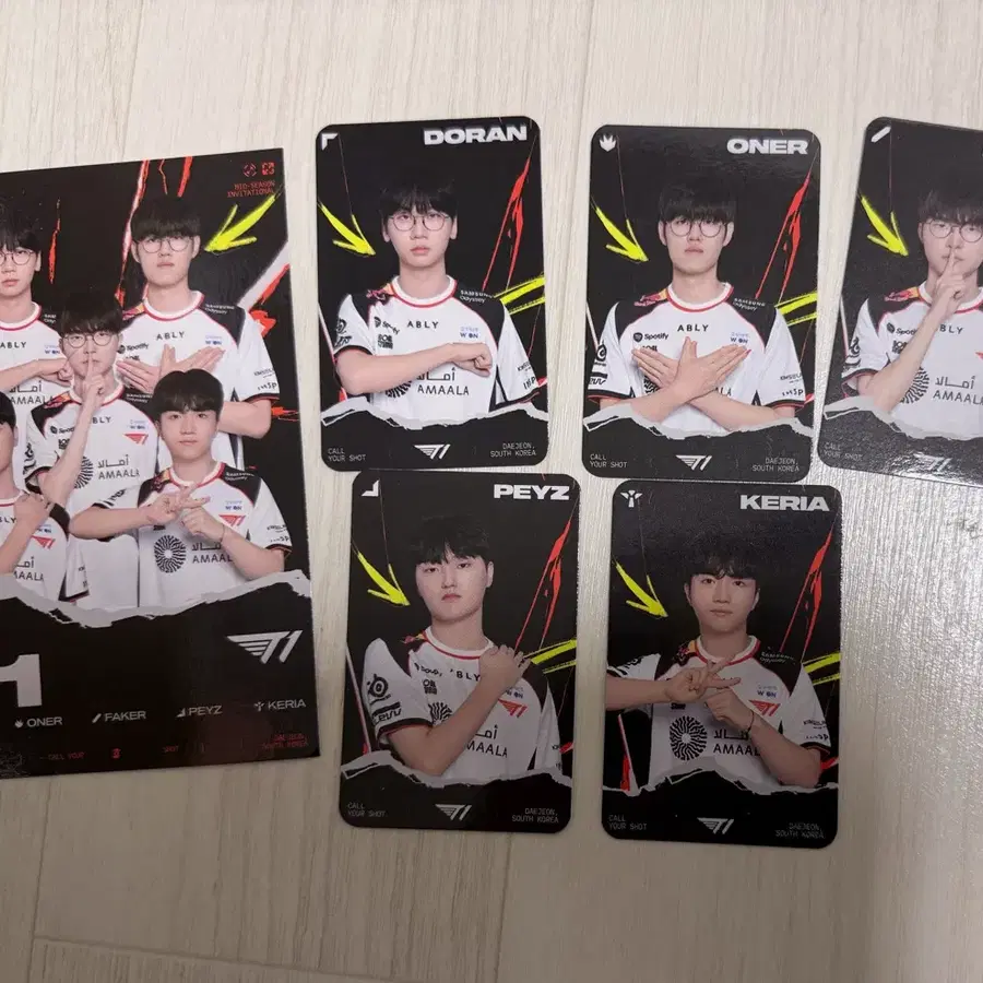 Msi T1 포토카드 및 엽서