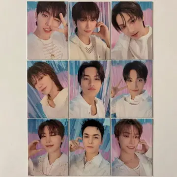 SEVENTEEN YAKUSOKU 셀카 트레이딩 카드 9장 컴프