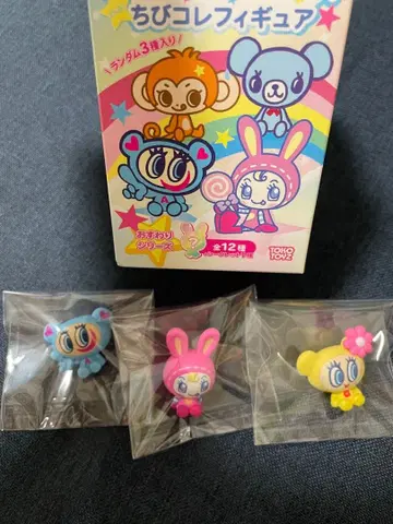 나루미야 치비코레 피규어 오스와리 시리즈 3개