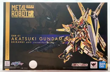 BANDAI SPIRITS METAL ROBOT혼 기동전사 건담 SEED DESTINY 아카츠키 건담 시라누이 장비