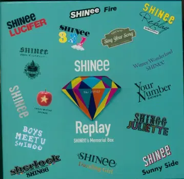 SHINee 완전 생산 한정판 Replay SHINee's Memorial BOX