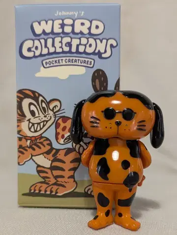 HOW2WORK Johnny's WEiRD COLLECTiONS POCKET CREATURES HEAD LOCK STUDIO MONA 오렌지/블랙