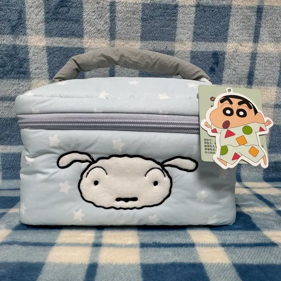 흰둥이 패딩 파우치