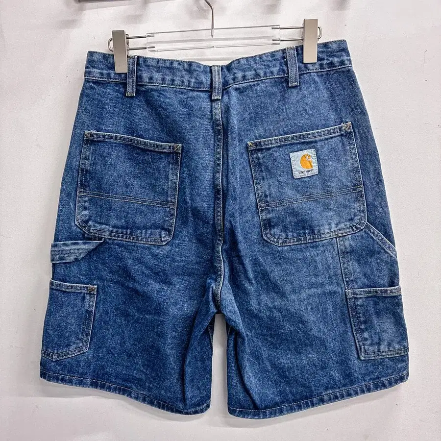 칼하트 카펜터 데님 버뮤다 팬츠 (32 SIZE) AF615