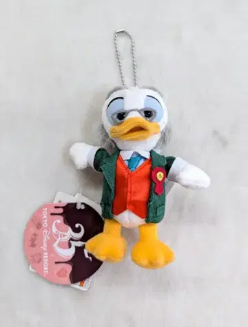 도쿄 디즈니랜드 인형 배지 TDR 35주년 Anniversary 드레이크 교수/덕 패밀리 초콜릿 컴페티션 2018