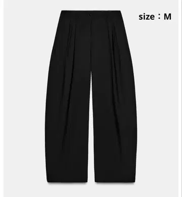 다트 와이드 레그 팬츠 ZW COLLECTION