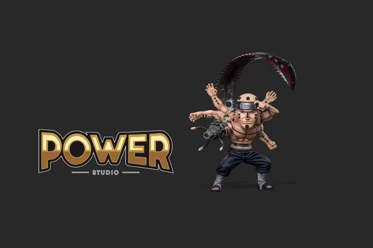 POWER 페인 레진 월콜 나루토 레진 피규어