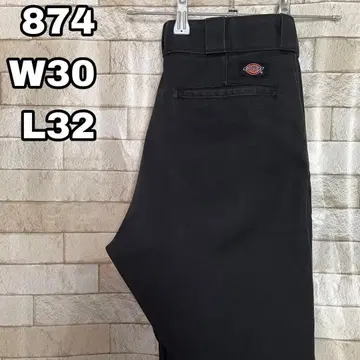 디키즈 워크 팬츠 874 자수 블랙 30 x 32