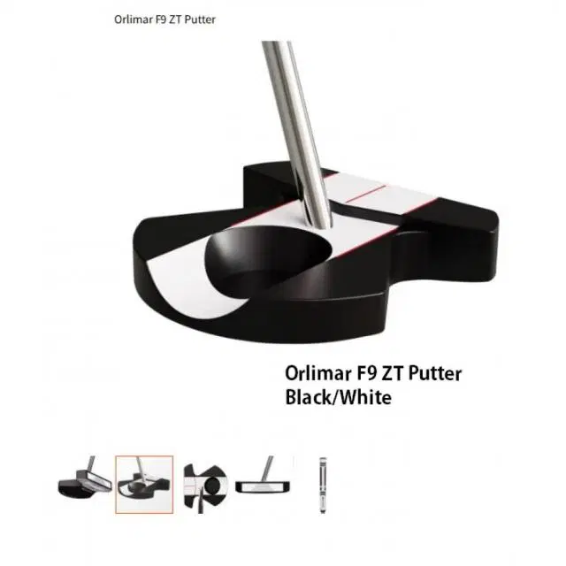 미국 올리마골프 - 왼손 제포 퍼터 F9 ZT putter (왼손...