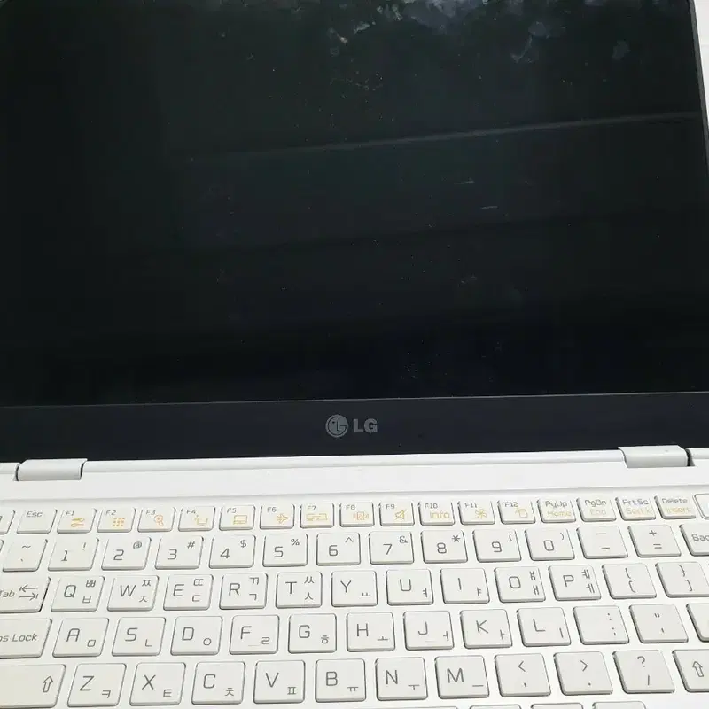 LG 노트북 LGZ36 화이트 부품용