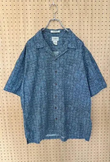 L.L.Bean 00s TRADITIONAL FIT 오픈 카라 셔츠