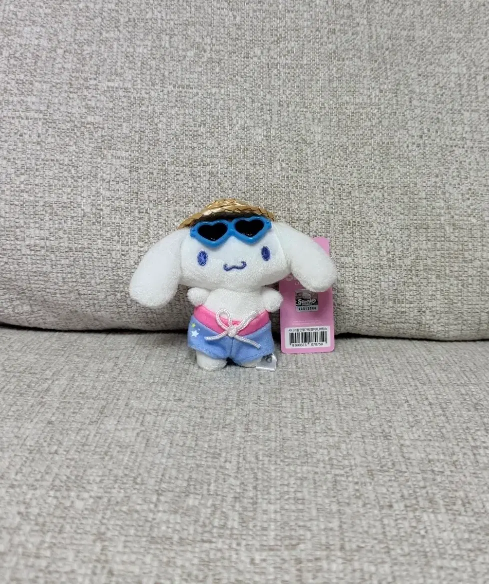 정품 산리오 바캉스 시나모롤 키링 인형