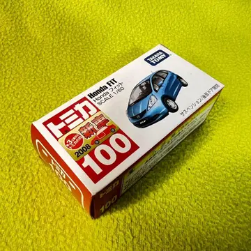 절판 토미카 Honda FIT No.100 빨간색 상자 핏