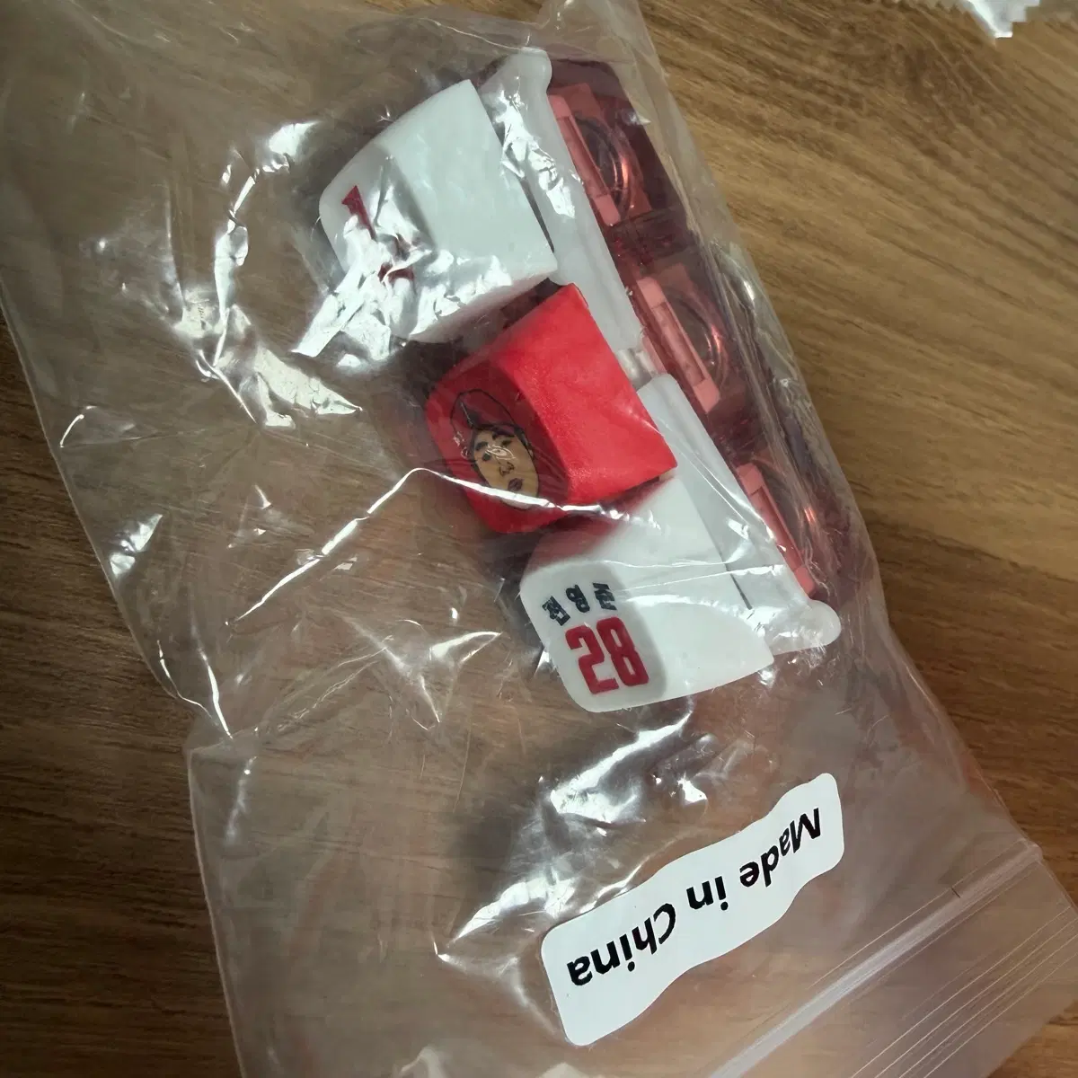 전영준 선수 키캡 키링