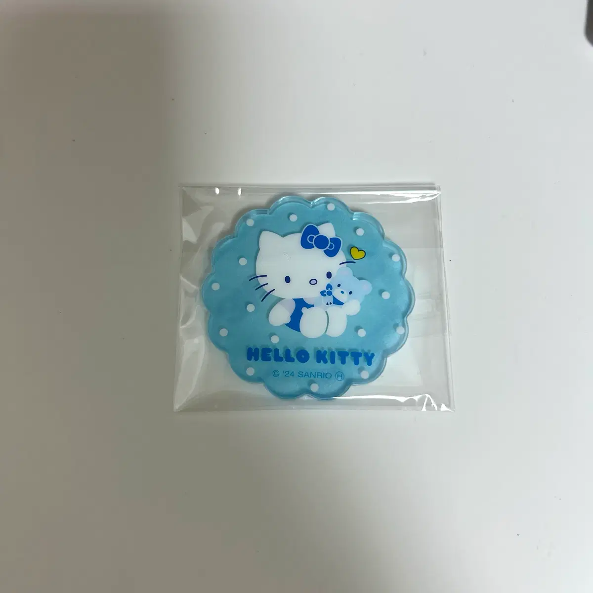 헬로키티 미즈이로 아크릴 스티커