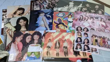르세라핌 클리어 파일 묶음 판매