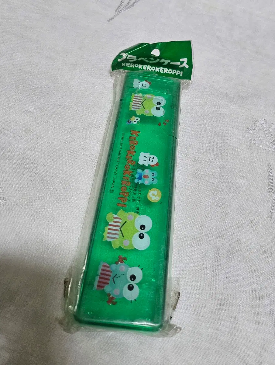 일본고전문구 케로피 필통 굿즈 산리오 레트로 빈티지 개구리 방꾸 소품