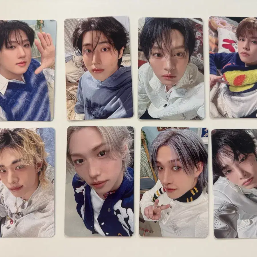 스트레이키즈 스키즈 팬미팅 MD 팝업 포카 일괄8장