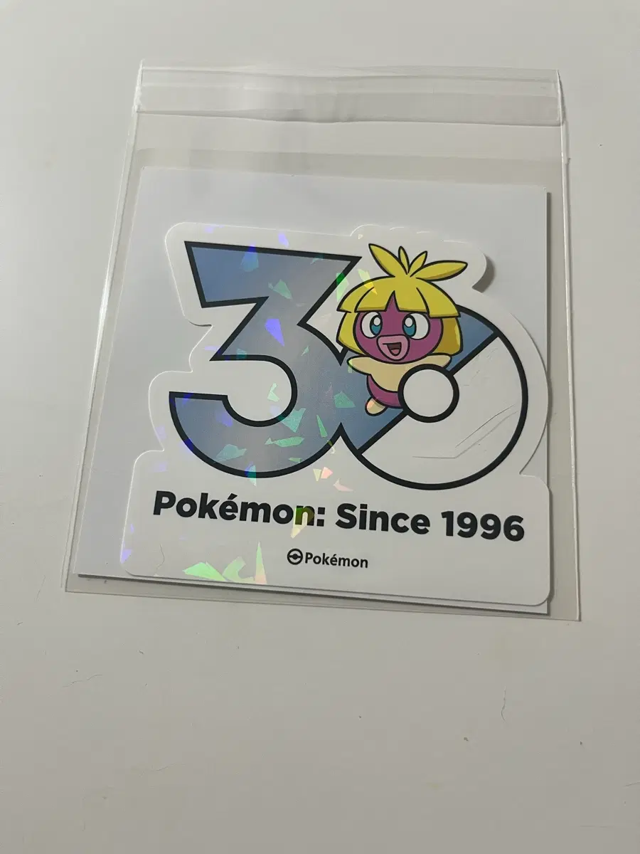 포켓몬 30주년 스티커 뽀뽀라