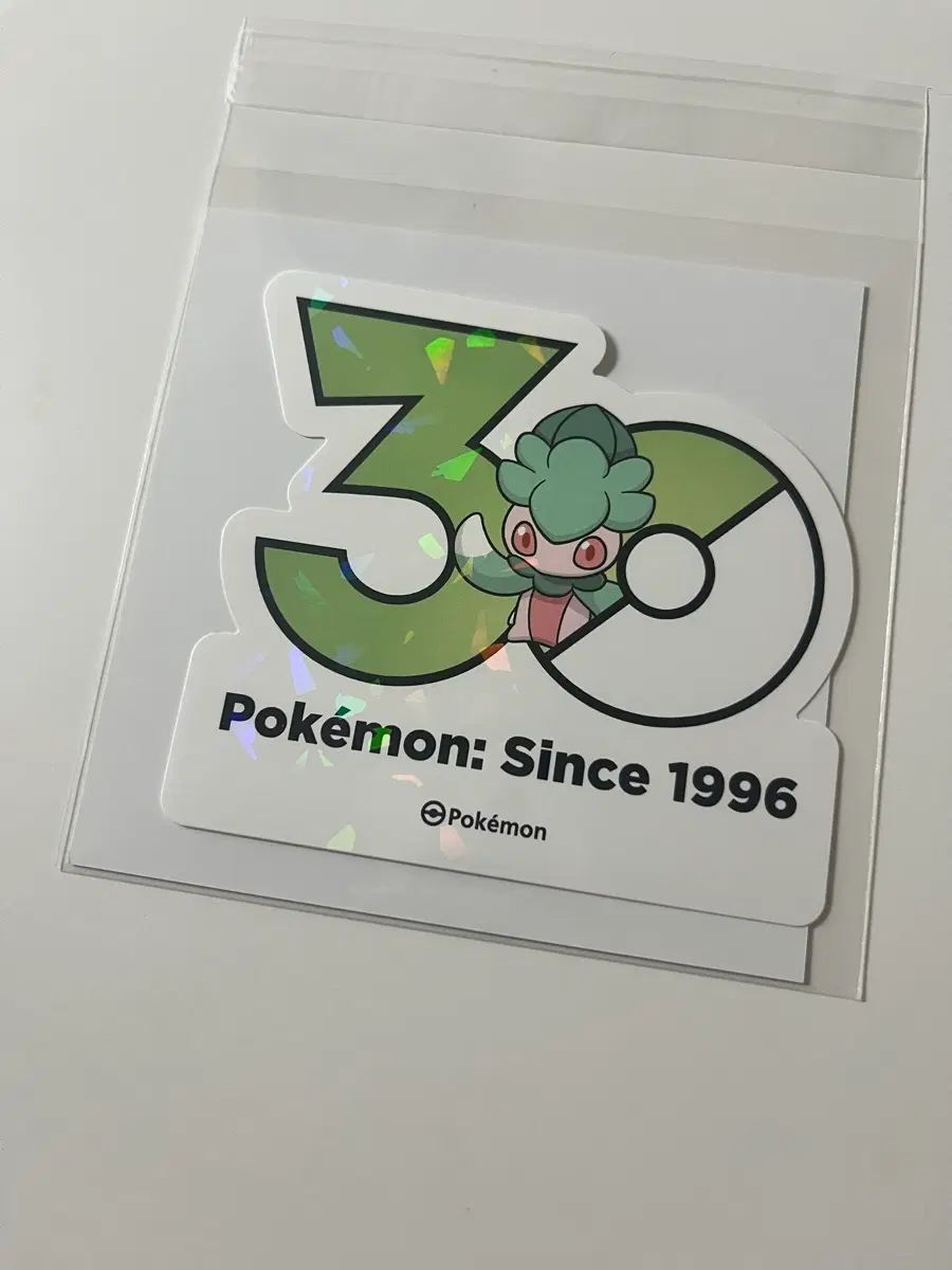 포켓몬 30주년 스티커 짜랑랑