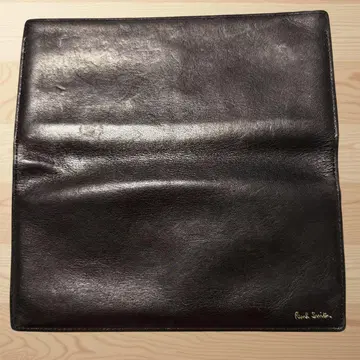 Paul Smith 폴스미스 장지갑 가죽 블랙 멀티 스트라이프