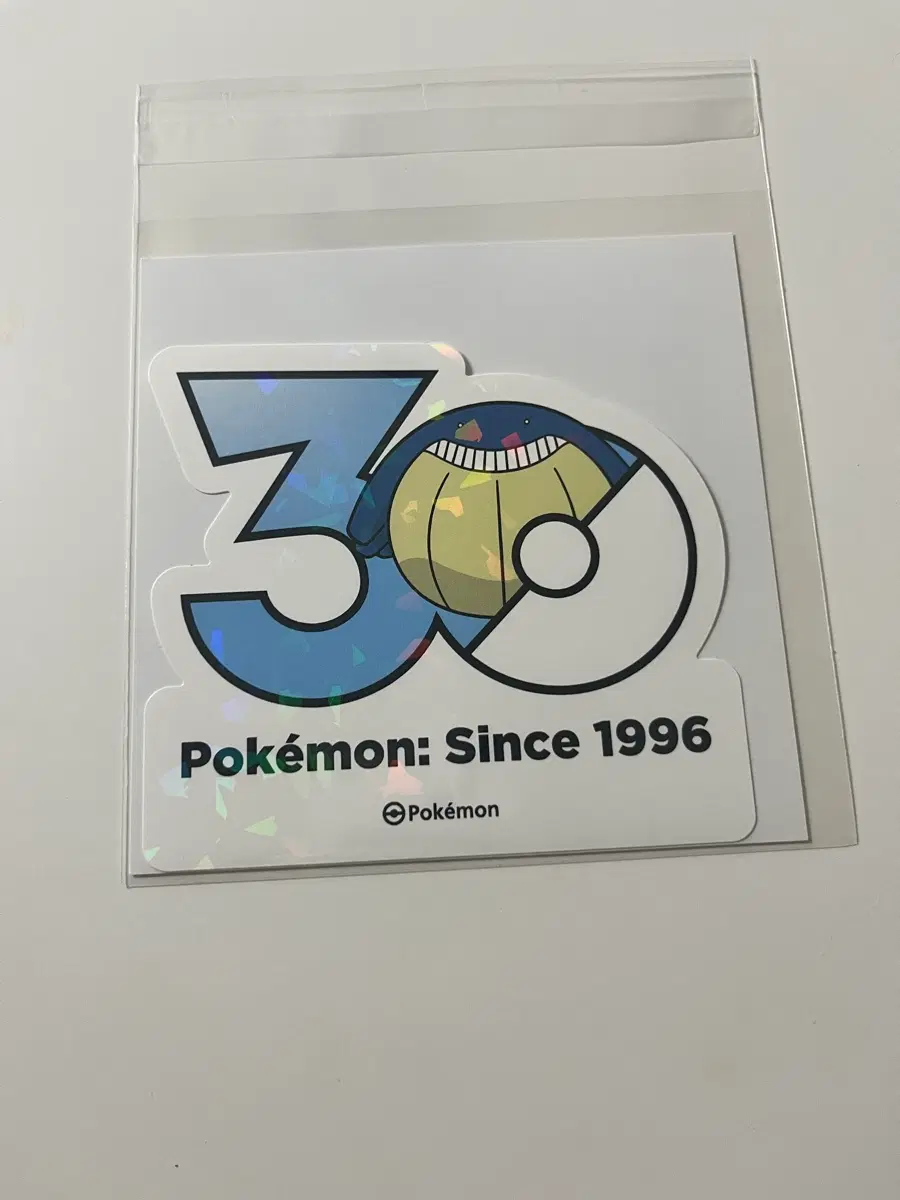 포켓몬 30주년 스티커 고래왕자