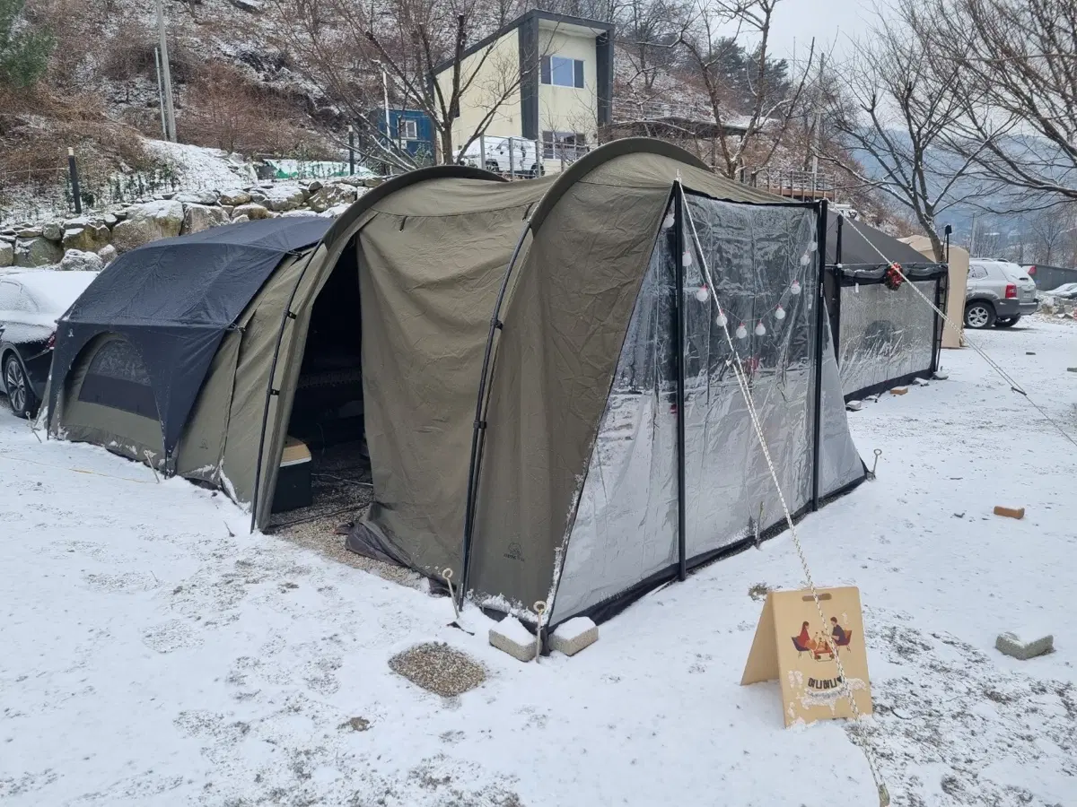 캠핑칸 오크돔s 베스티블 +전용매트/우레탄창 포함