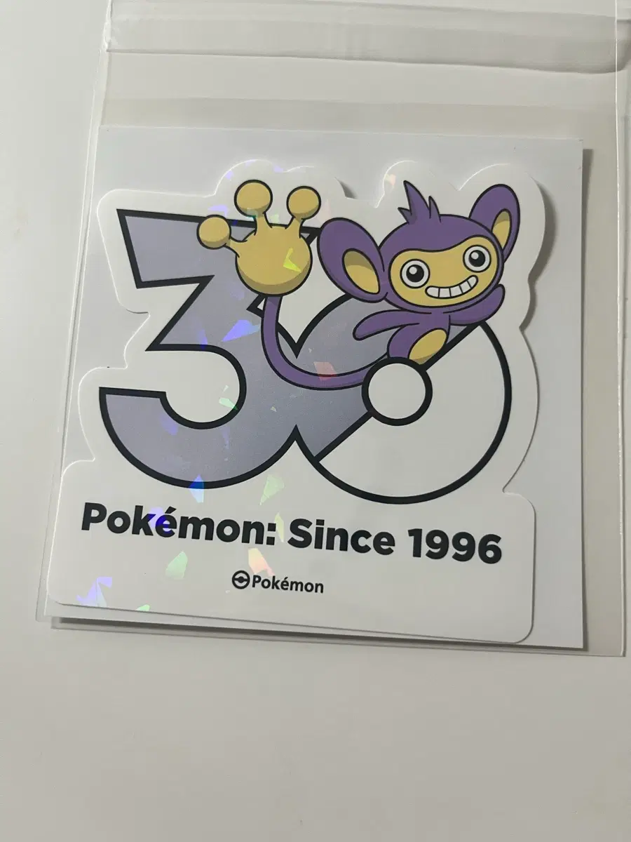포켓몬 30주년 스티커 에이팜