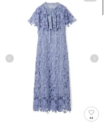 새상품급 FRAY I.D 케이프 칼라 레이스 원피스