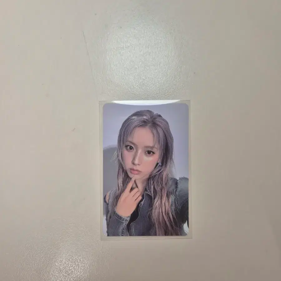 엔믹스 블루발렌타인 지우 포카 0.1 양도