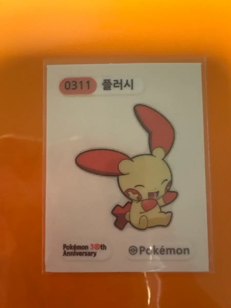 포켓몬 30주년 띠부씰 0311 플러시