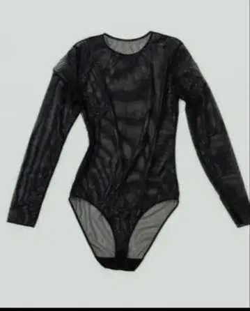 [새상품급] BIOTOP e Sheer body suit 블랙